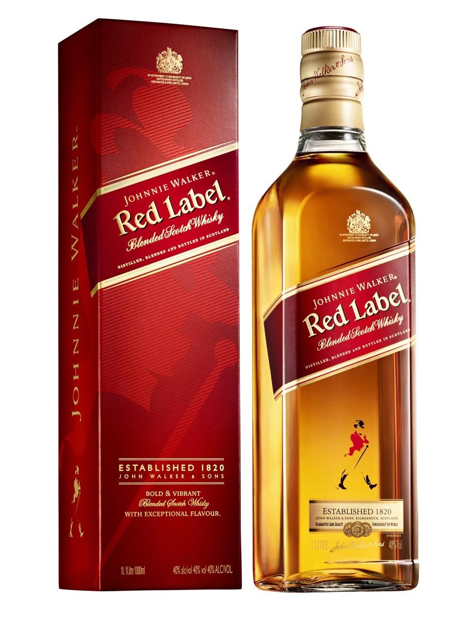 WHISKY JOHNNIE WALKER RED LABEL