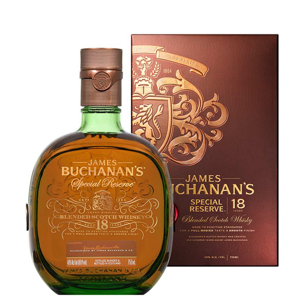 WHISKY BUCHANAS 18 A?OS 750ML
