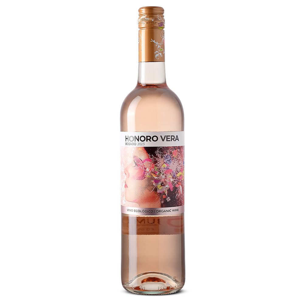 HONORO VERA ROSE Tempranilo y Syrah 750ML