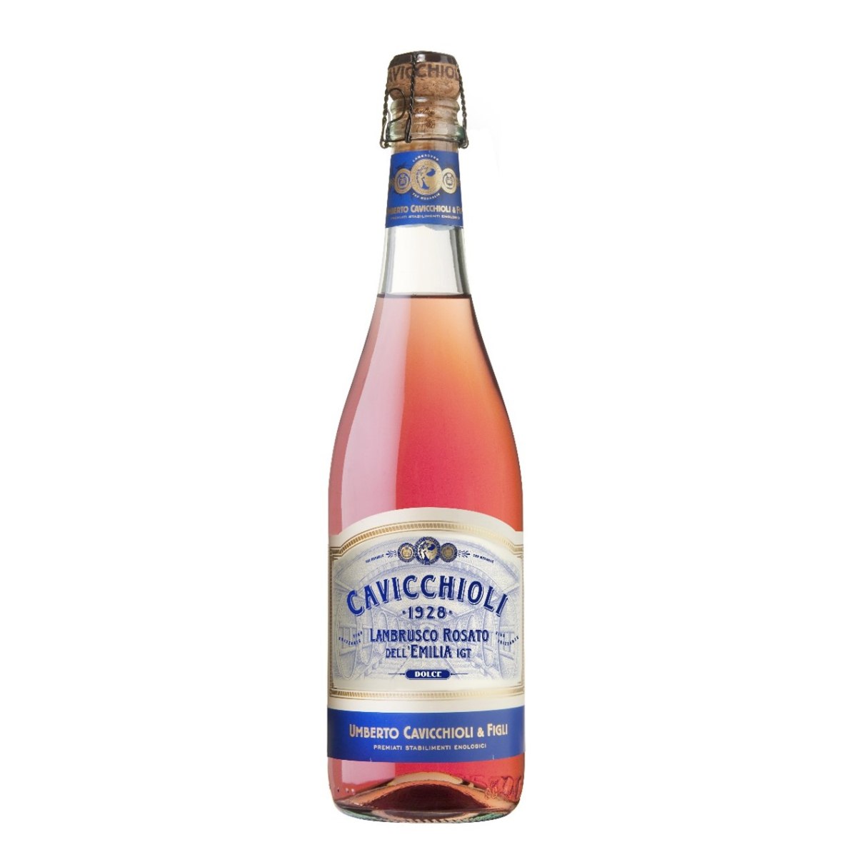 CAVICCHIOLI 1928 LAMBRUSCO ROSATO DOLCE 750ML